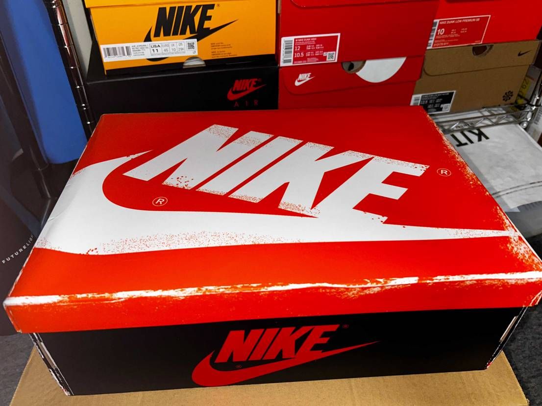 昨日NIKEから到着！
BOXも特別感あってGood👍
