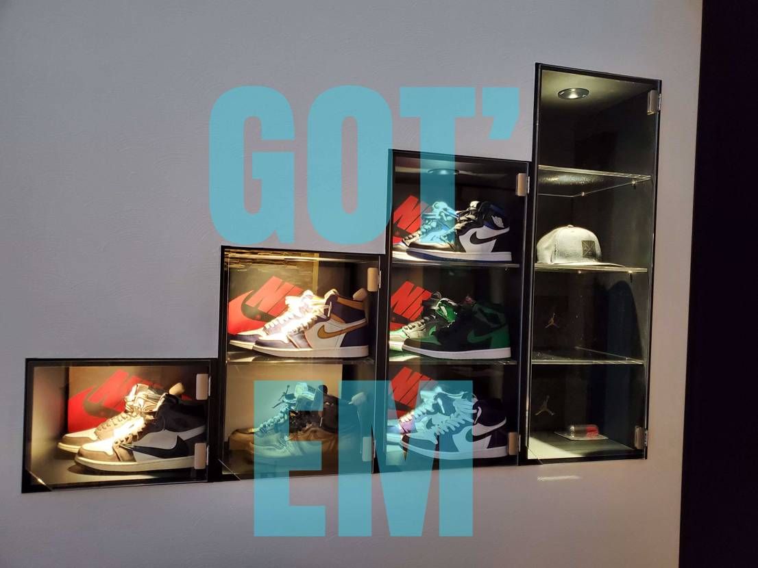 MY HOME GOT’EM
AIR JORDAN1 モカ飾り棚に入れたい😭
C
