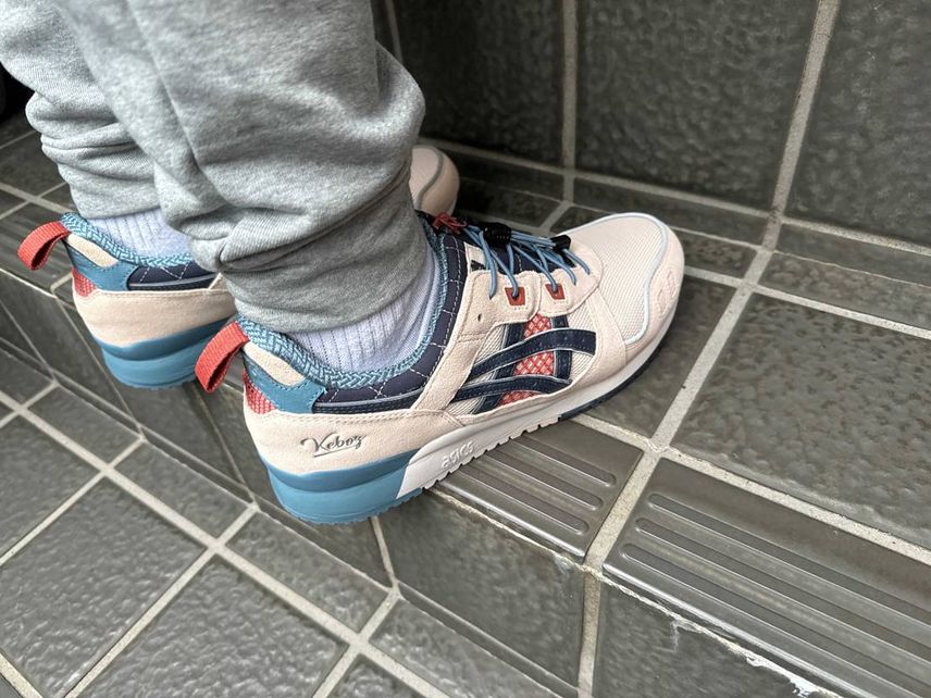 近所へKEBOZ履いておでかけ。
とても歩き易い。
#asics
#k