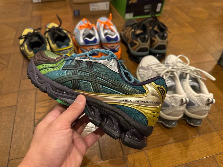 ビリーズからまとめて届きました!
なかなかカラフル。
#asics