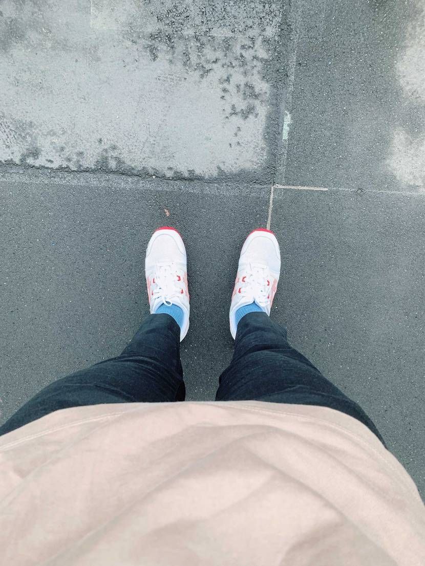 今まで買った靴の中で1番履きやすいです!
いつもNIKEばかりだけど、今回履い