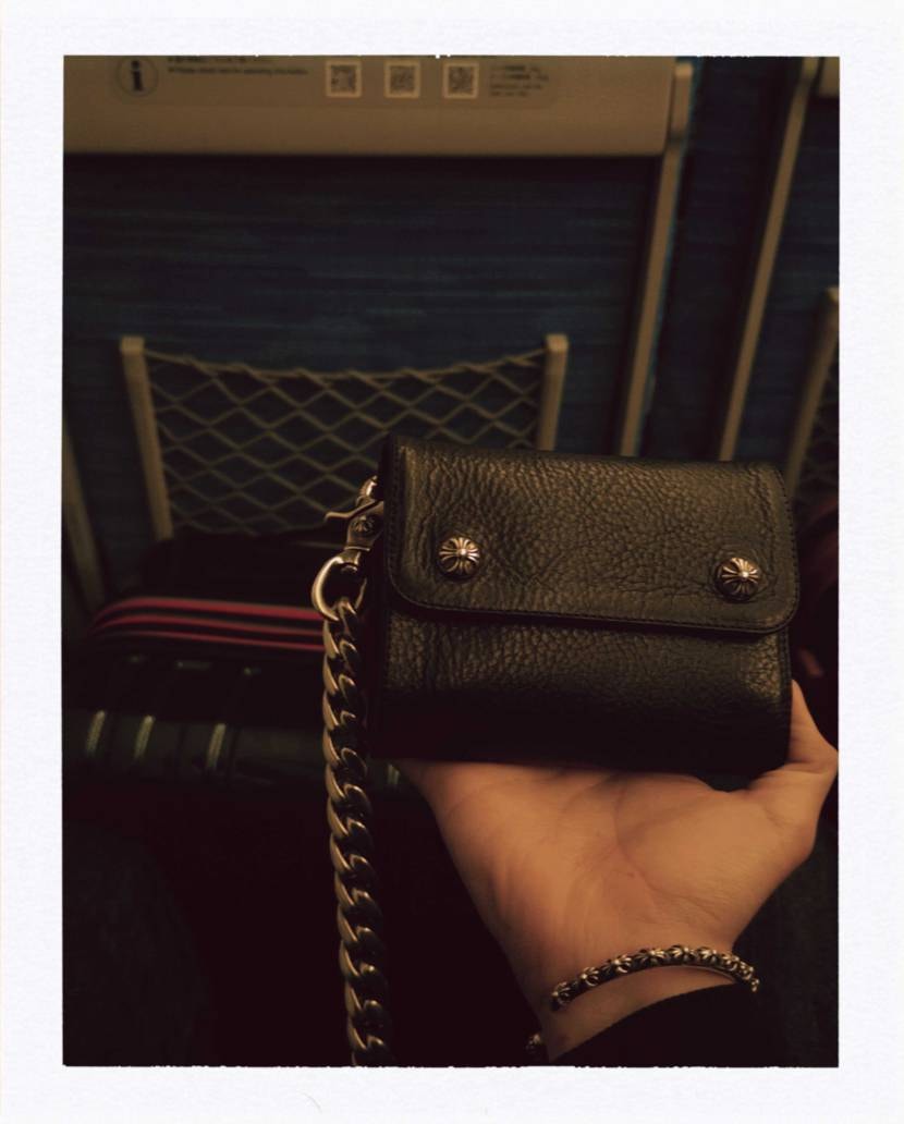 #ChormeHearts
Chrome Hearts Classic Wal