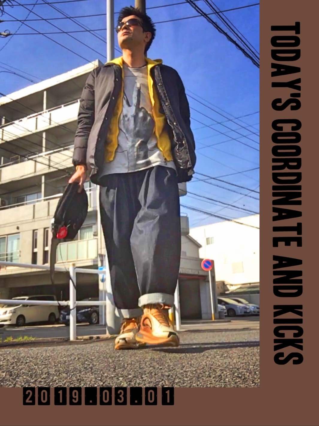 ・
🚶🏽♂️👟Today's Coordinate and Kicks