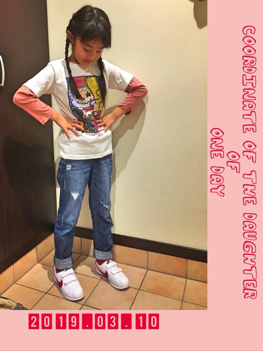 ・
💓👧🏻👟 Coordinate of the daughter o