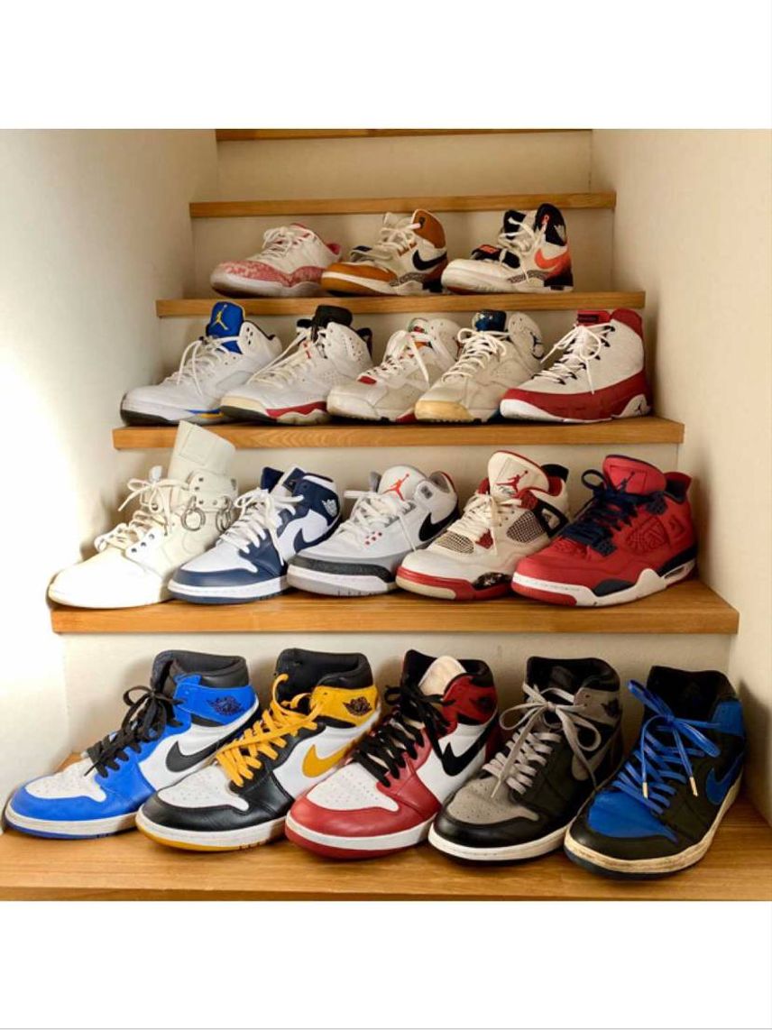 .
今、手元にあるAJシリーズ👟
所謂『レア物』的なモノはコレと言って無い