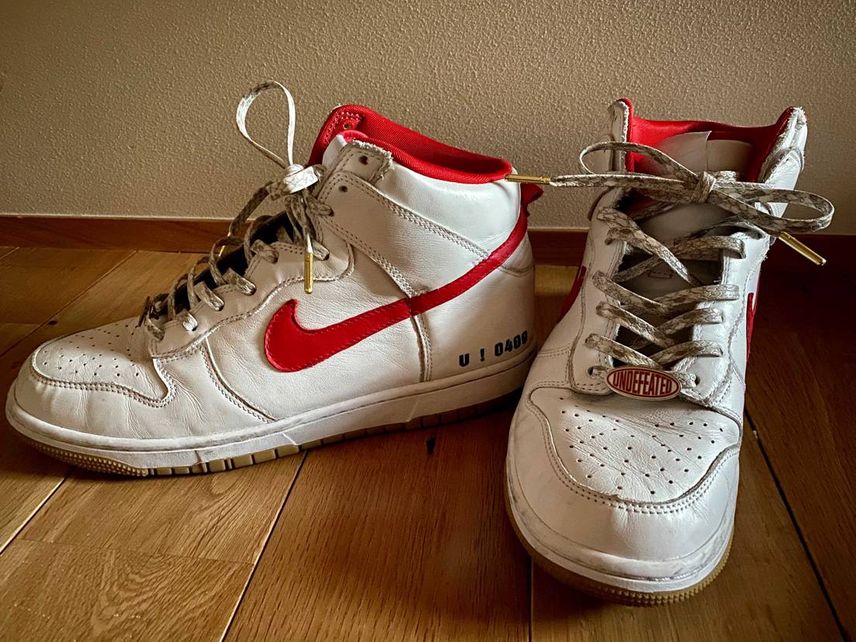 .
まだNIKE🆔と呼ばれていた
10数年前の遠い昔に作ったダンクHIなの