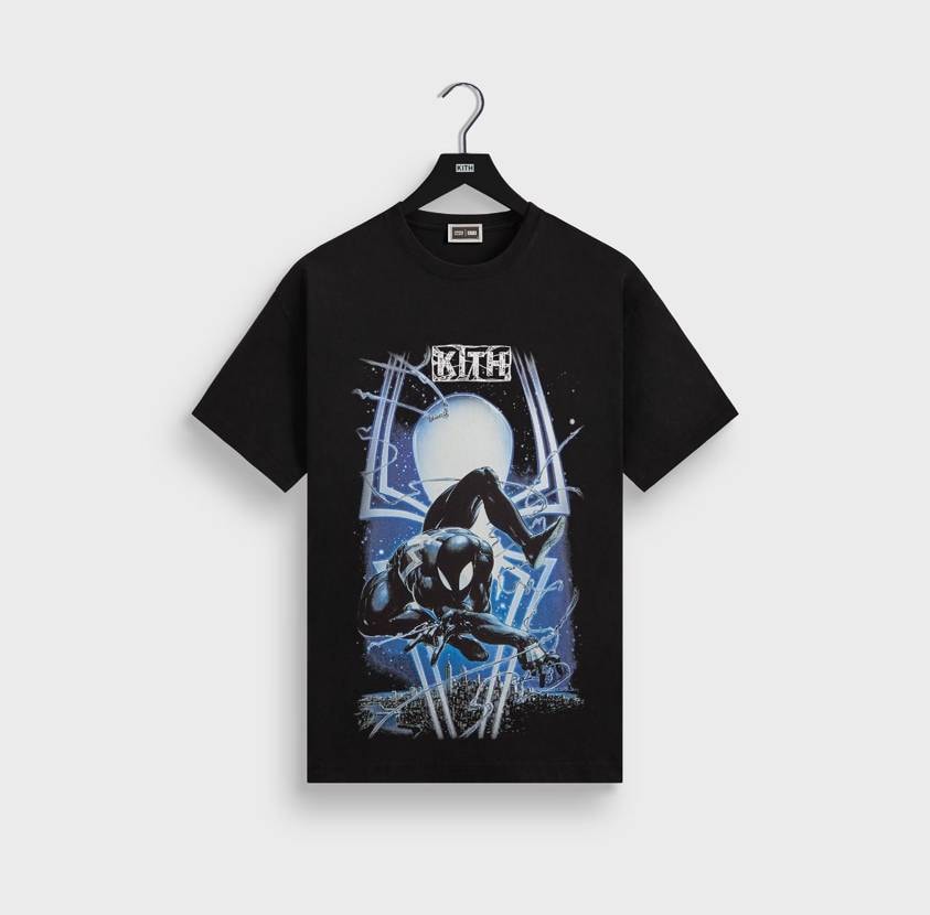 ロゴのKITHが蜘蛛の巣が単なるプリントでなく一本ずつ立体的