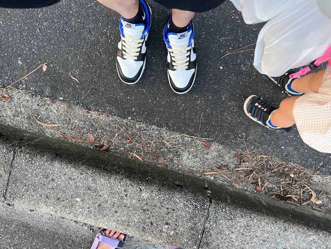 by you dunk履いて地元のお祭りへ行ってきました😙
人も多かったけど活