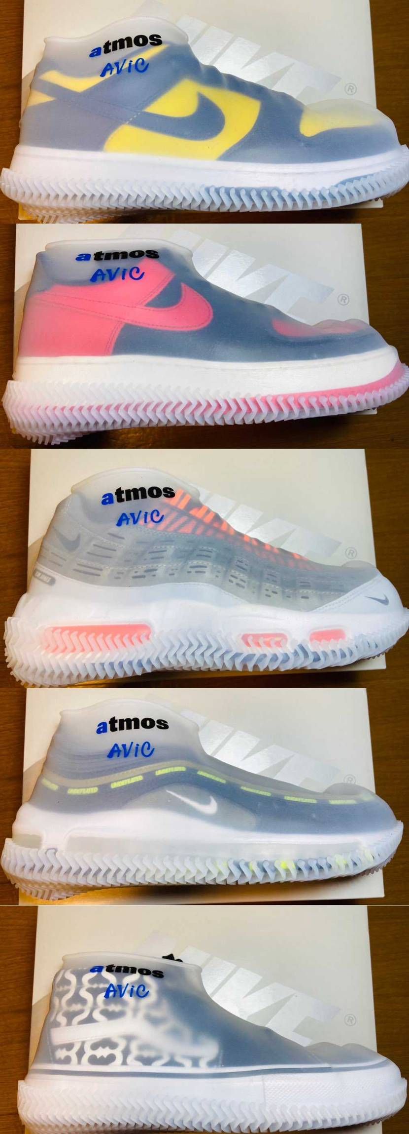 AVIC×atomsのコンドー◯ム
もとい
レインソック