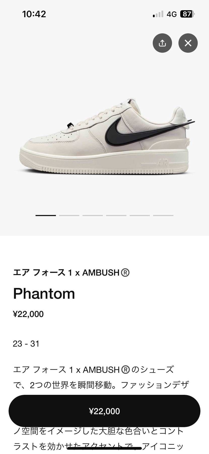 AMBUSHファントム🐿ってる！