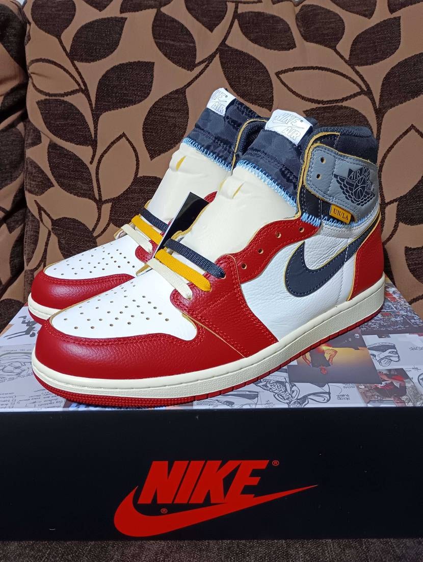 本日のユニオン×フラグメント×ジョーダン1は安定の落選でしたが、某フリマサイトで