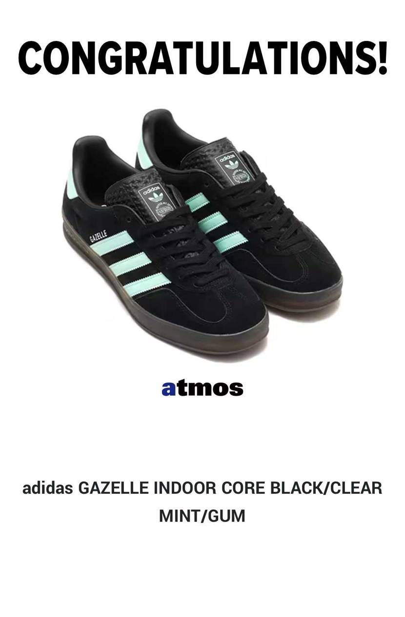 いい色なんで抽選申し込んだら当たった(  ˙꒳​˙  )
初adidas
