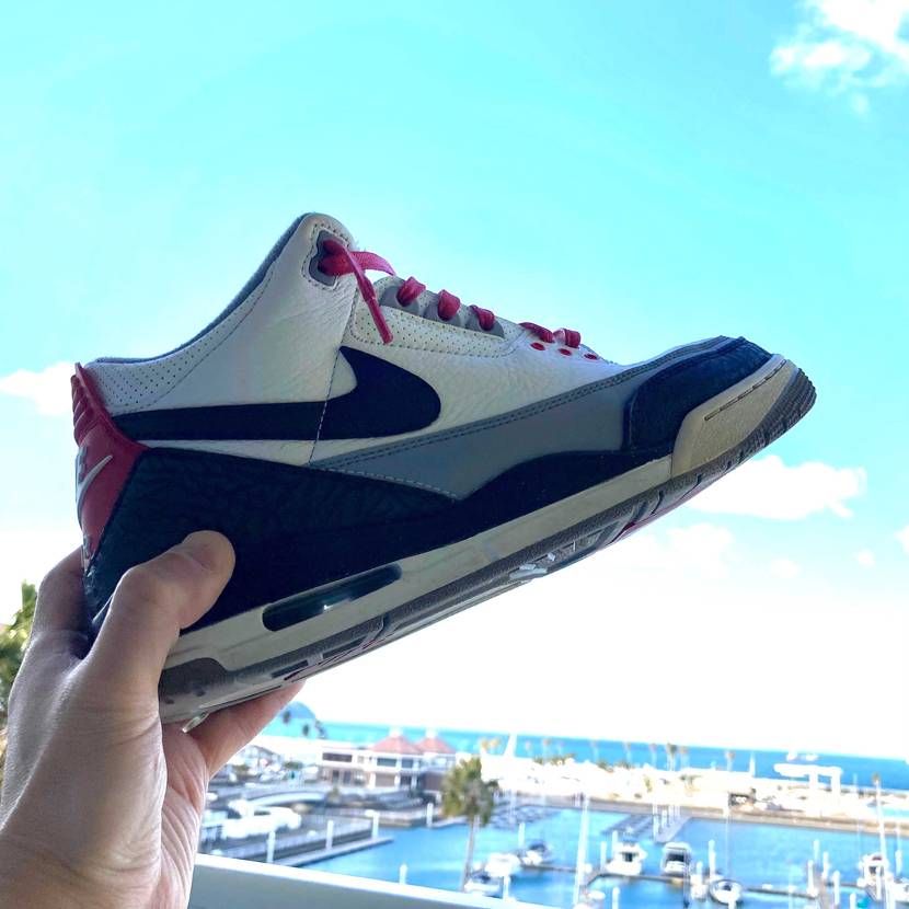 こんばんは🌝
引き続き旅行中で、本日はAJ3 ティンカーを履きました👟