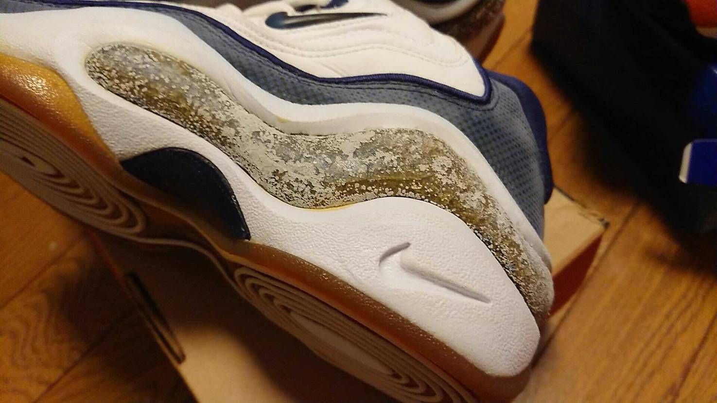 納戸から出した96のズームフライトオリンピックモデルとフュー