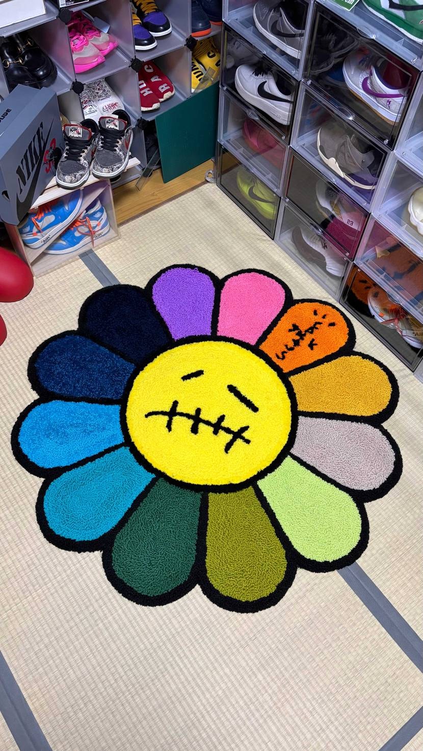 チャームに引き続きラグマットも作成しました✨️
大満足です