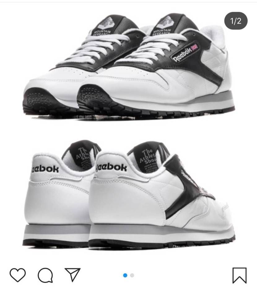 reebok ×mountain reserch
classic leathe