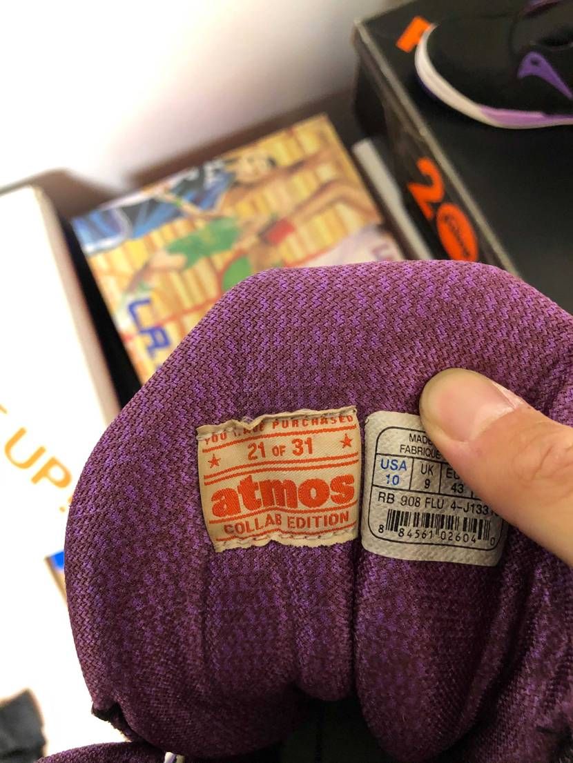 先日購入した、reebok  the pumpですが、なんで