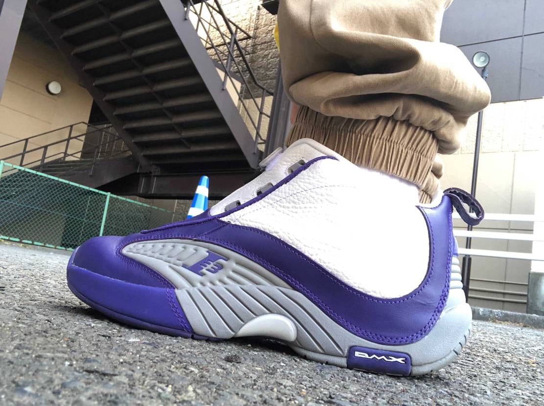 本日はreebok  answer4 "Lakers"
来