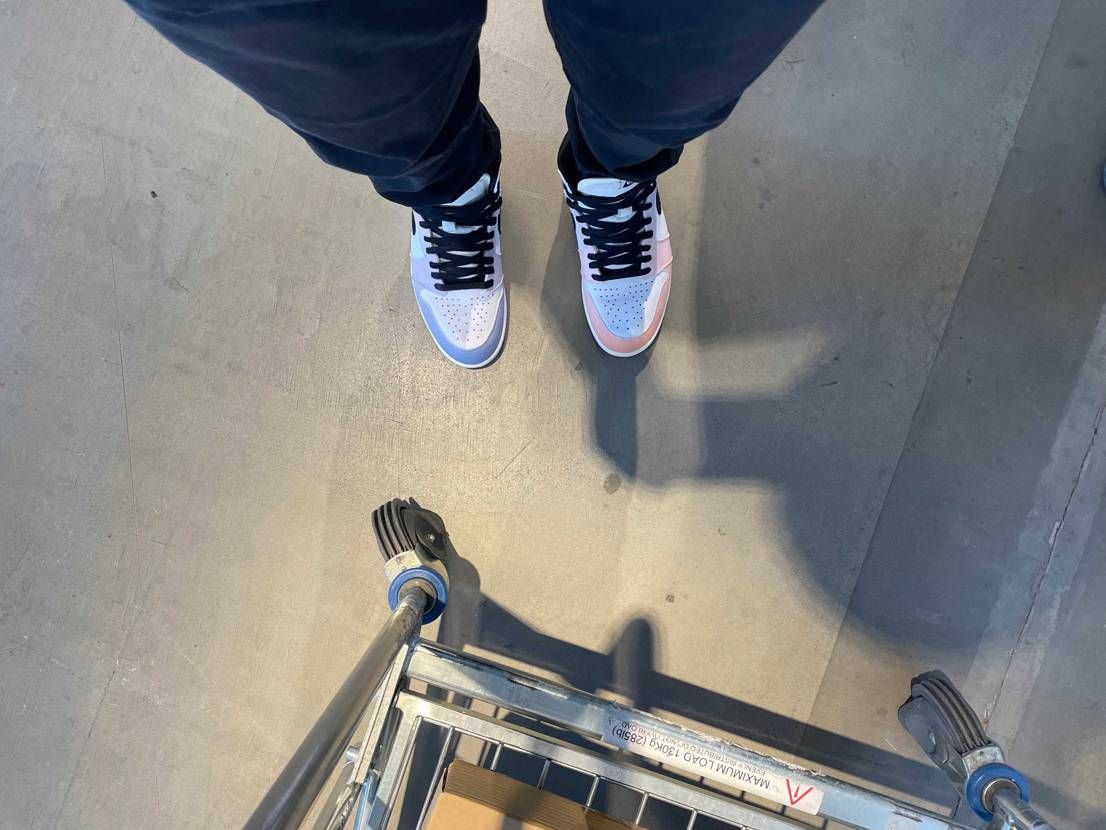 初おろし。なかなか綺麗なグラデーションで気に入ってます🌆