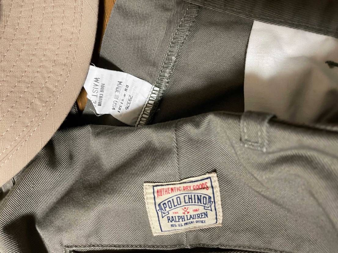 ebayで見つけた掘り出し物！
poloのワイドチノショー