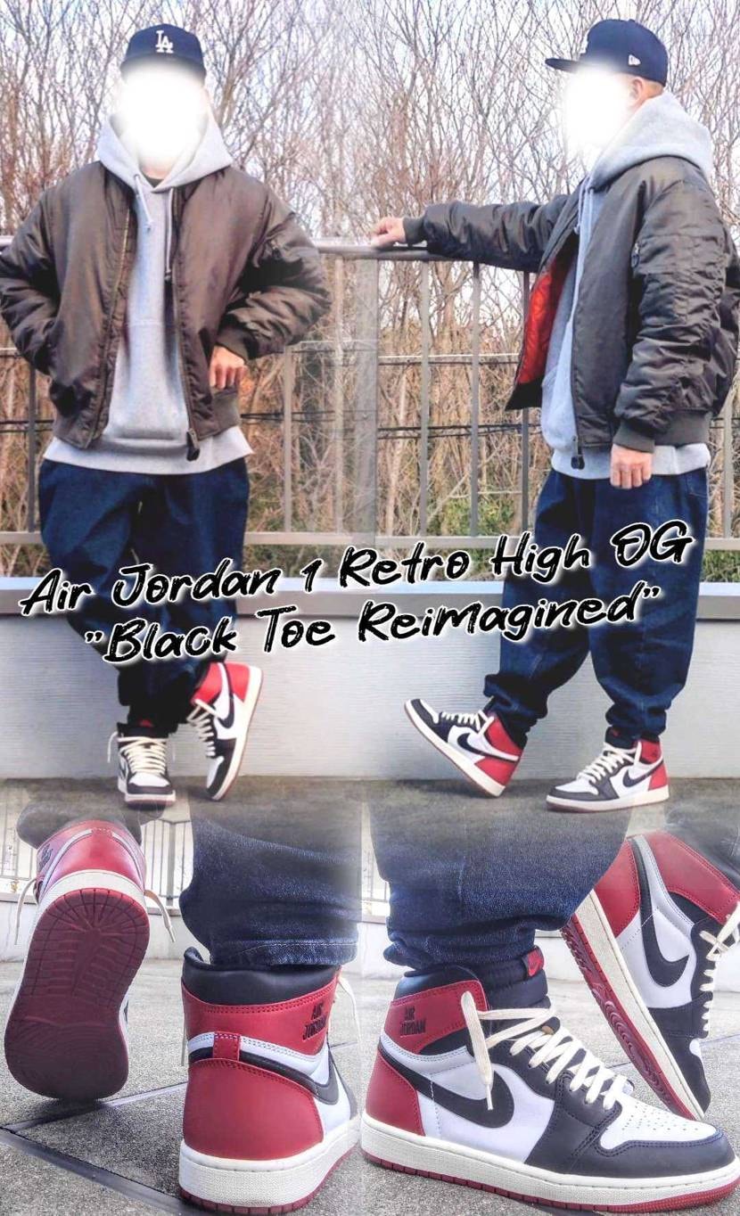 What’s up bro?🙋🏾‍♂️

久々にaj1。