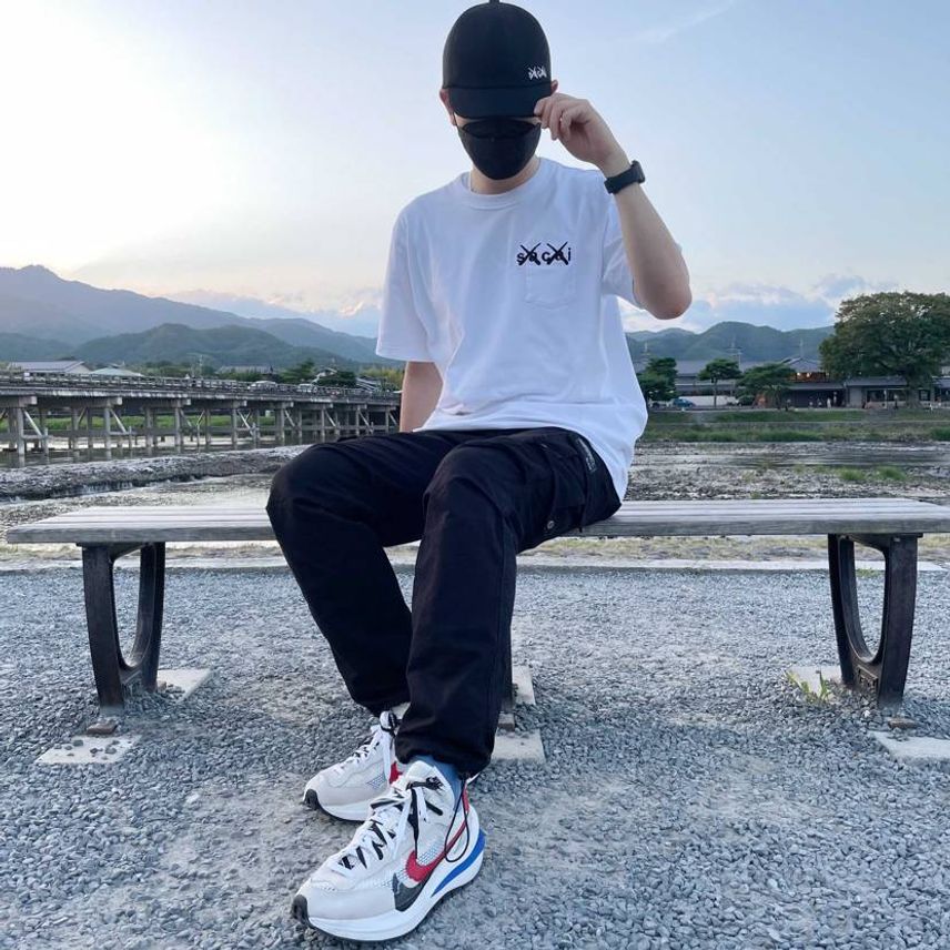 早速着てみました!
シンプルに黒と白でまとめました✌️