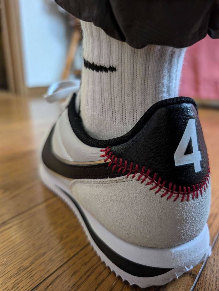 ジャッキー・ロビンソンデーコルテッツ履きます！
#nike