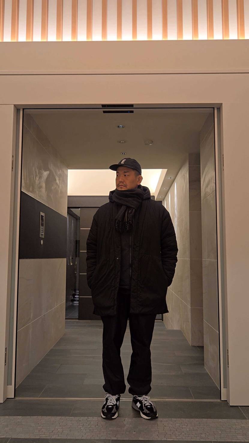 エンノイのパデッドセットアップスタイルです。
#newba