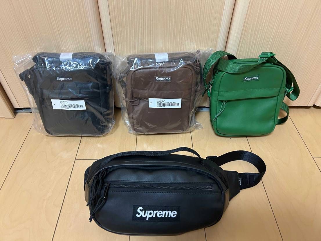 今期買い漁ったSupremeレザーシリーズ
来年はリュックが欲しい🎒
ウエス