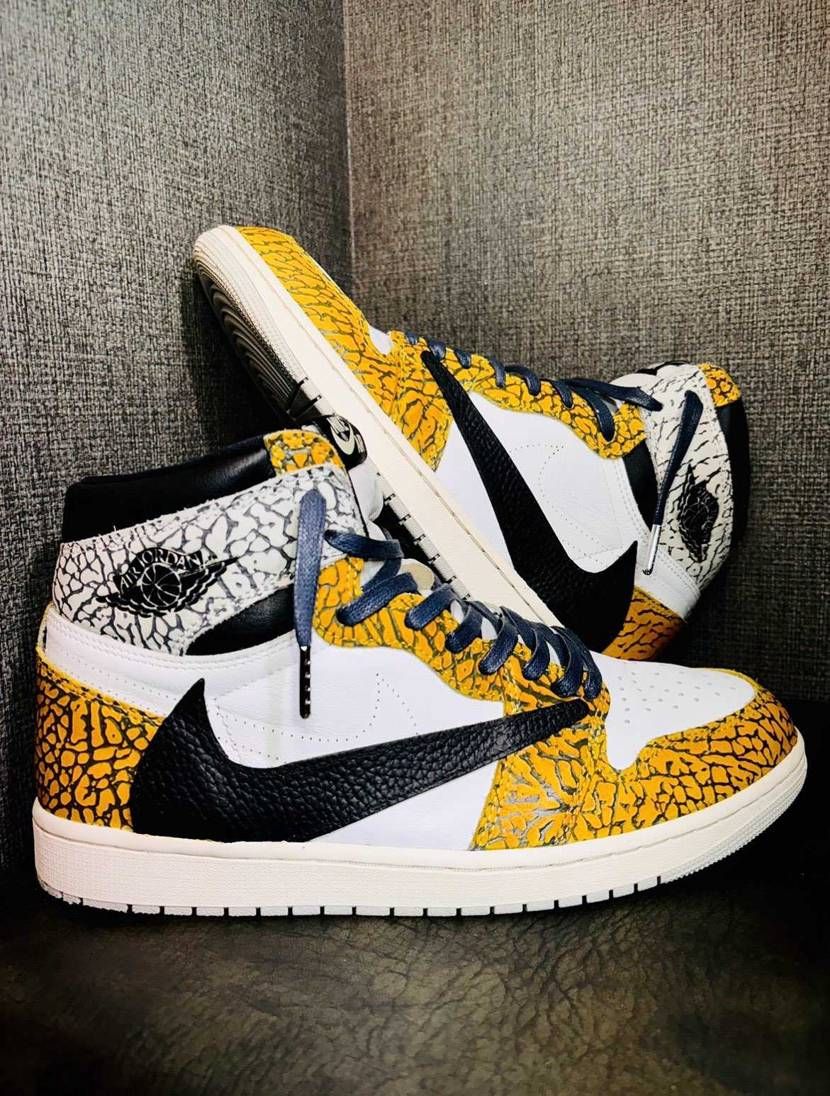 染色&Reverse swooshカスタム