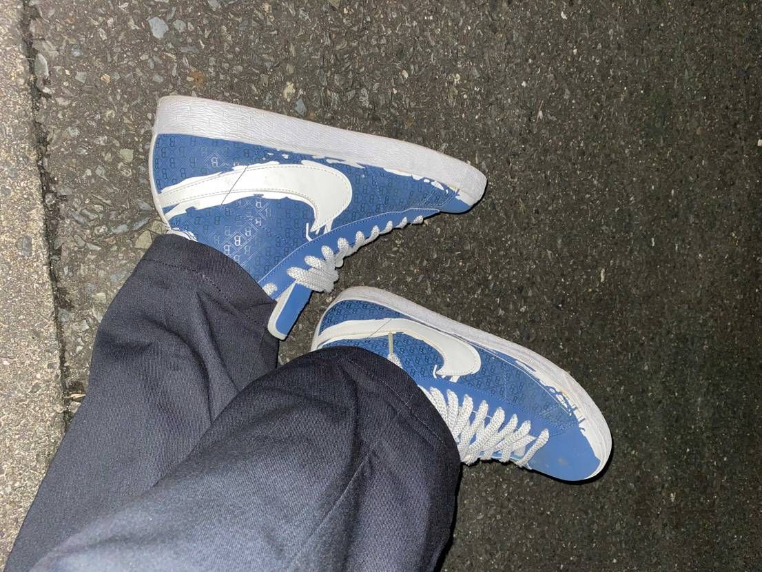 昨日履いた時のだけど、ブレーザーのブルックリン