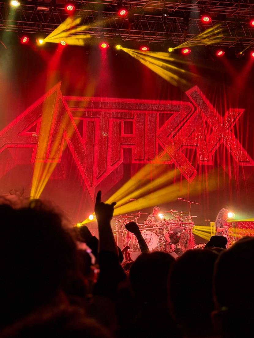 今日はANTHRAX!