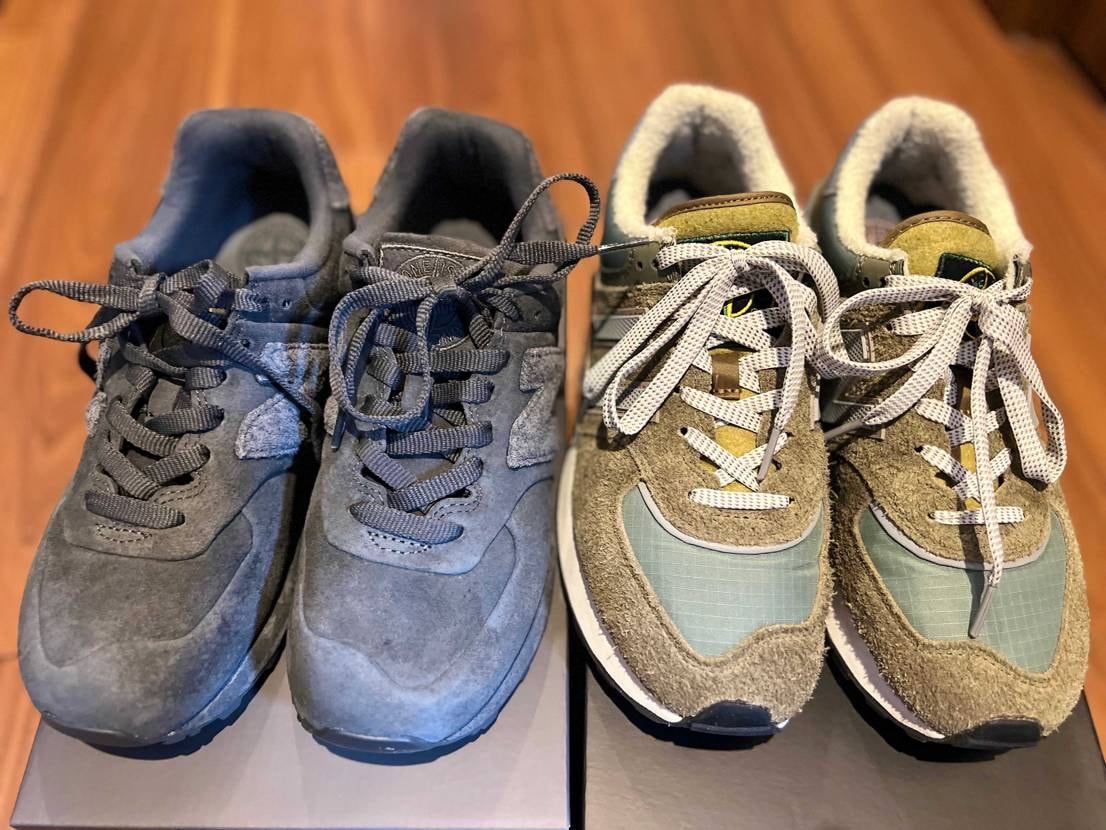 同じstoneislandの574で並べてみたけど、時間なく