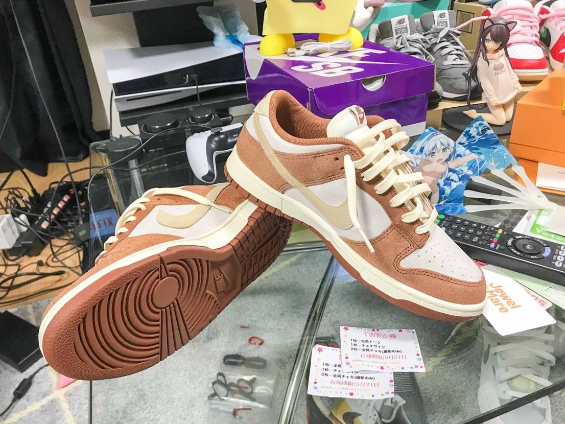 夏に向かって厚タンのSBはおやすみ、dunk2足下ろしました😆
スニーカー好き