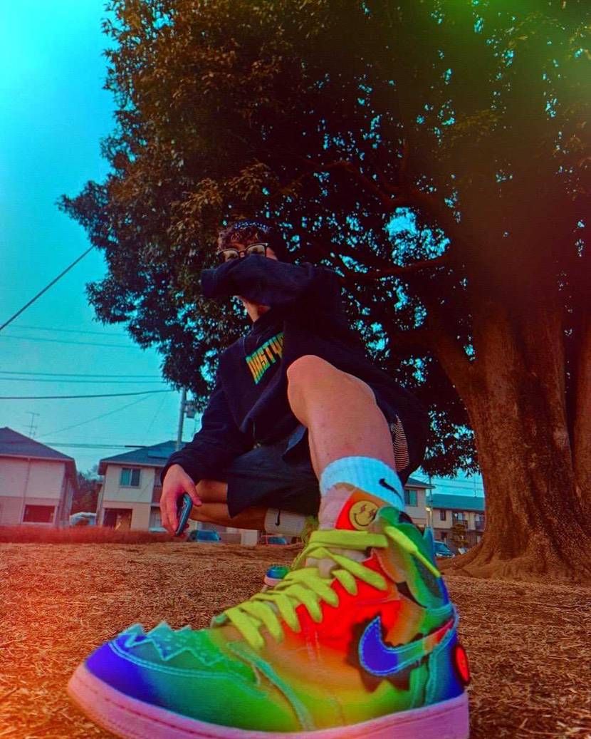 Jバルビン×AIR JORDAN1high
履いてる人見たことないからオンリー