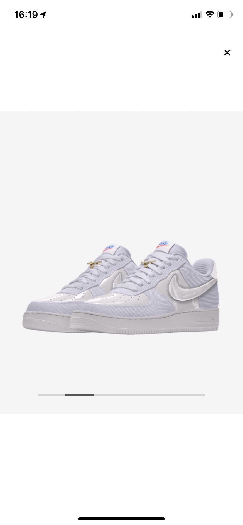 AF1アンロックド。これで決定。美しい(>_<｡)