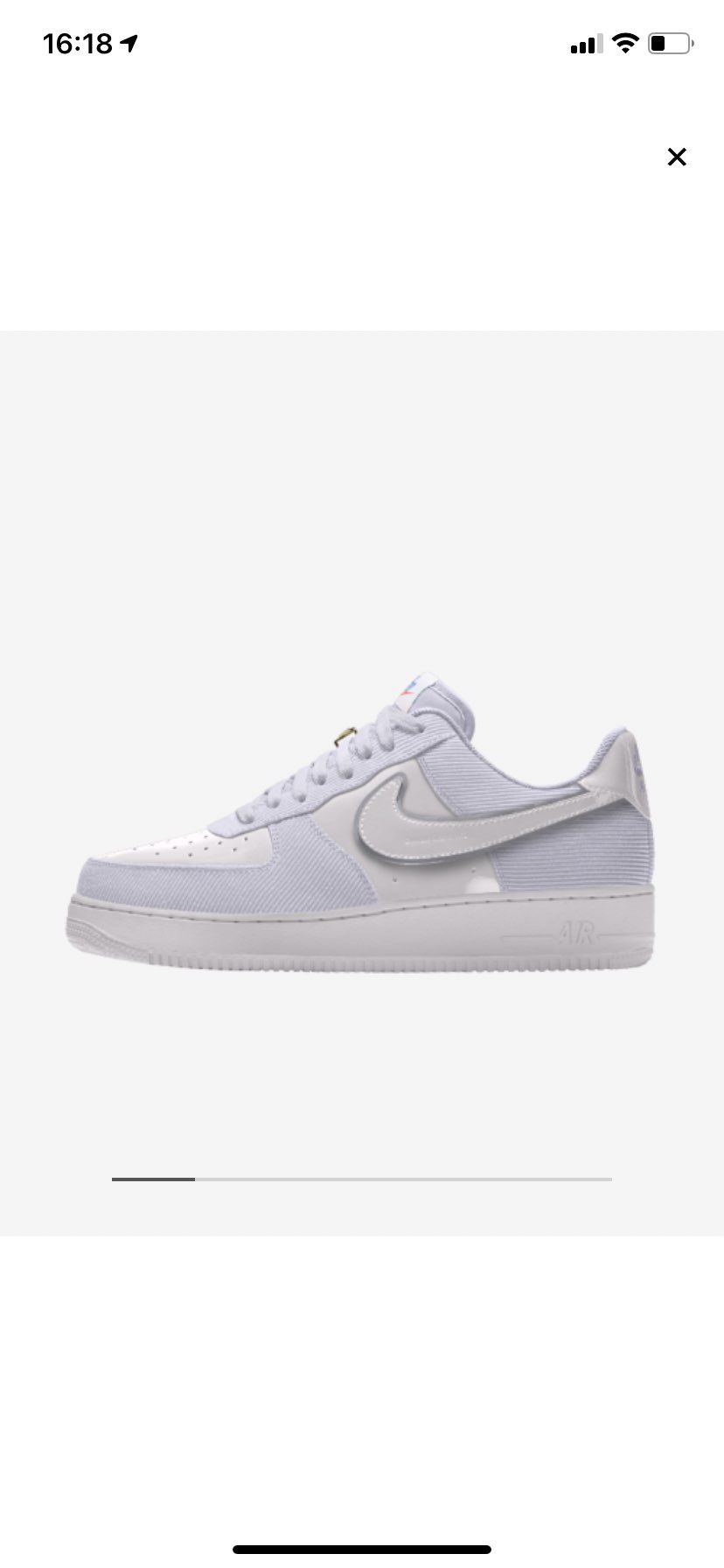 AF1アンロックド。これで決定。美しい(>_<｡)