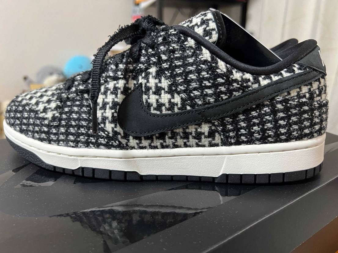 🐿️で拾えたHarris Tweed x Nike Dunk