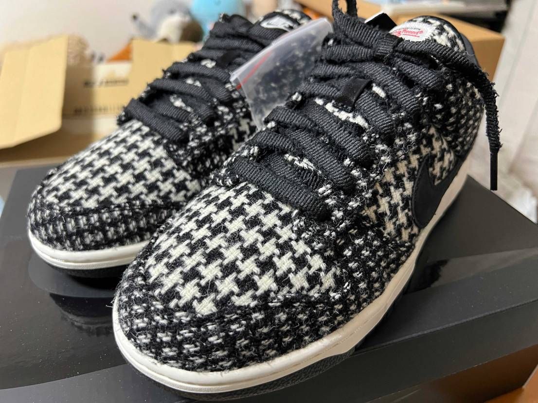🐿️で拾えたHarris Tweed x Nike Dunk