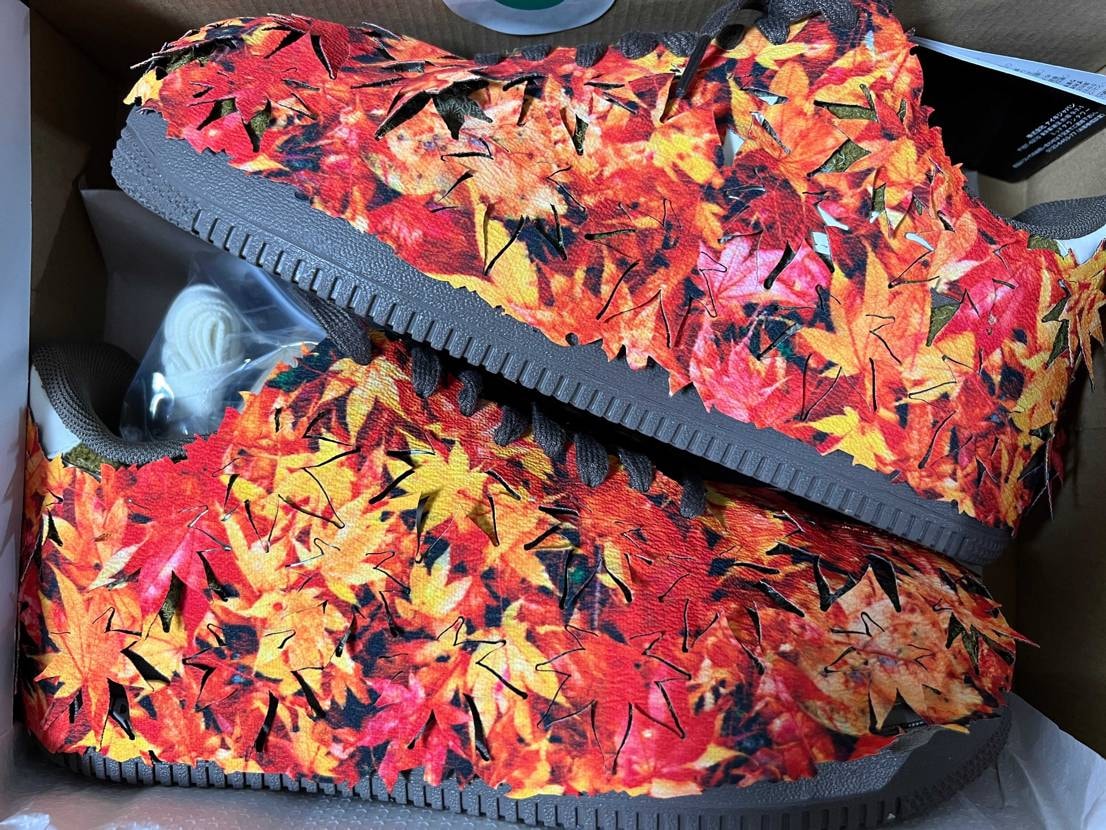 思いの外悪目立ちしない🍁
思いの外外した先の苔モチーフのスエードがいい感じ
