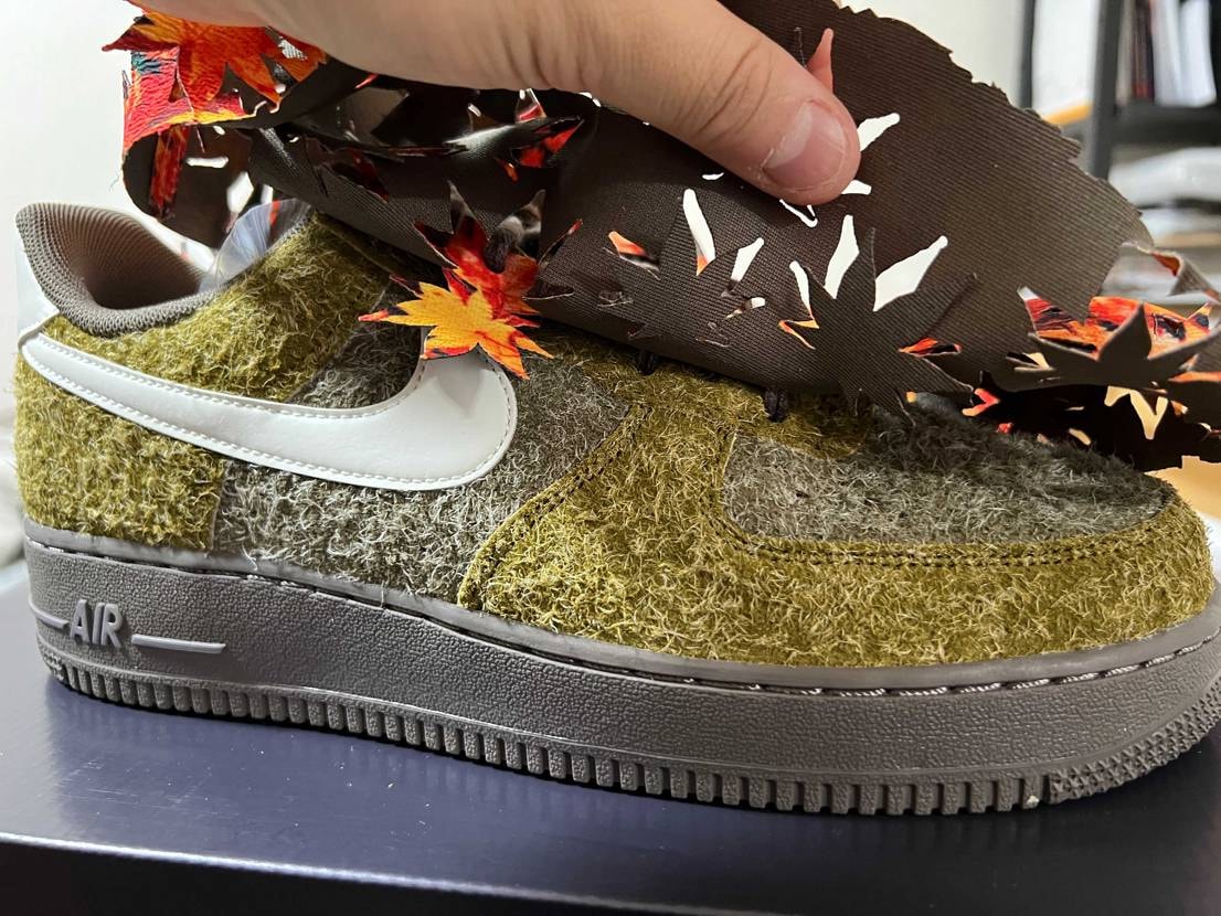 思いの外悪目立ちしない🍁
思いの外外した先の苔モチーフのス