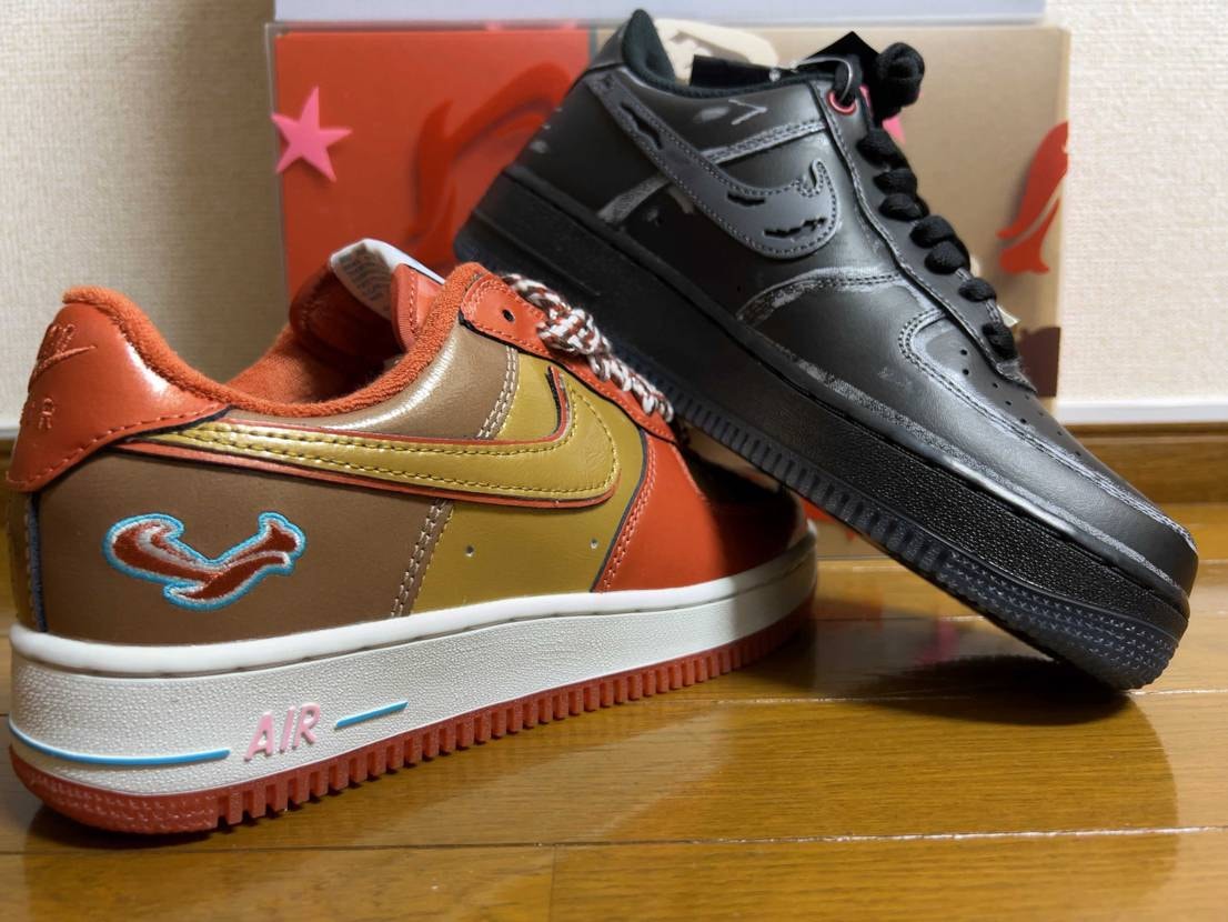 実物の質感なかなかいいですね
これまであまりAF1は買って