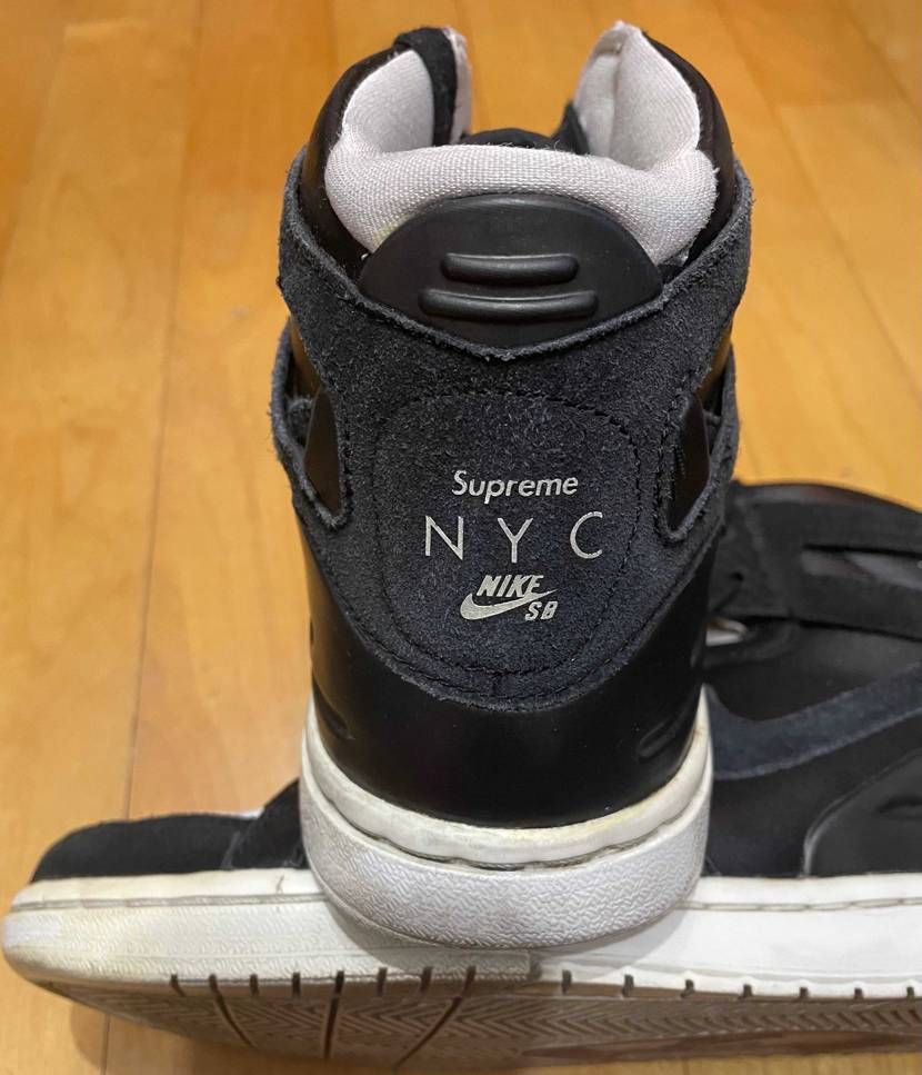 NIKE ZOOM AIR 94 HI SUPREMEを久々に履きました。
古
