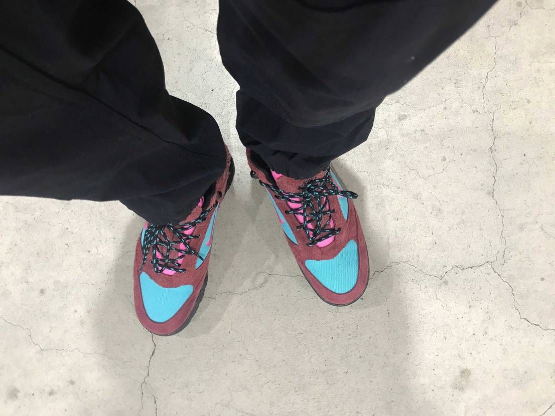 土禁ちゃんでーす
やっと履けそうなので履きます
今日はNike ACG To