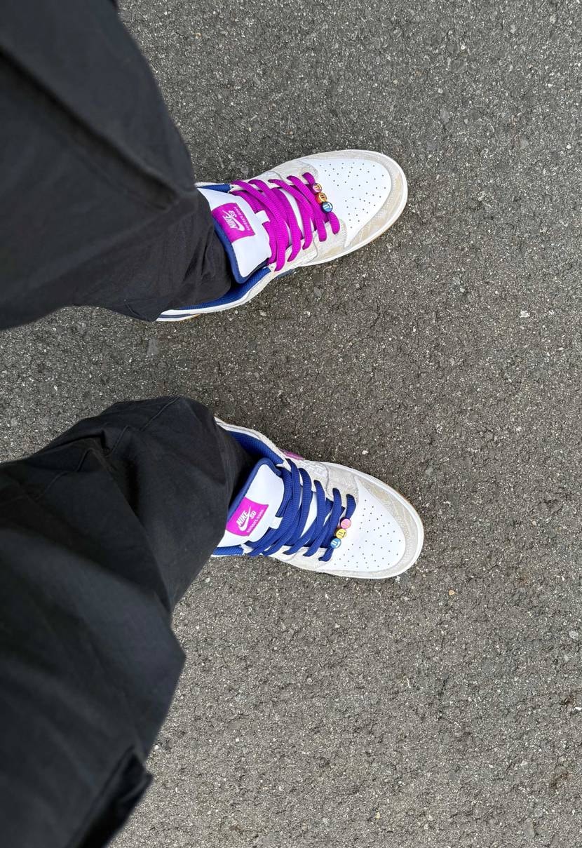 Rayssa Leal × Nike SB Dunk Low PRM "Pure