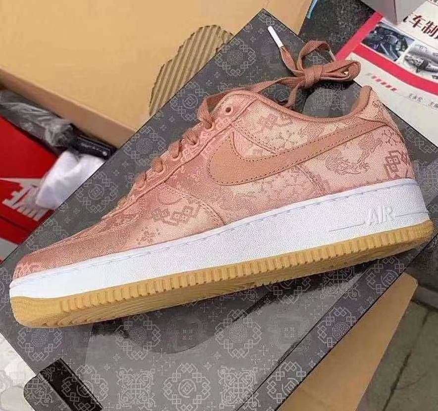 CLOT X NIKE AIR FORCE 1 low "ROSE GOLD"?