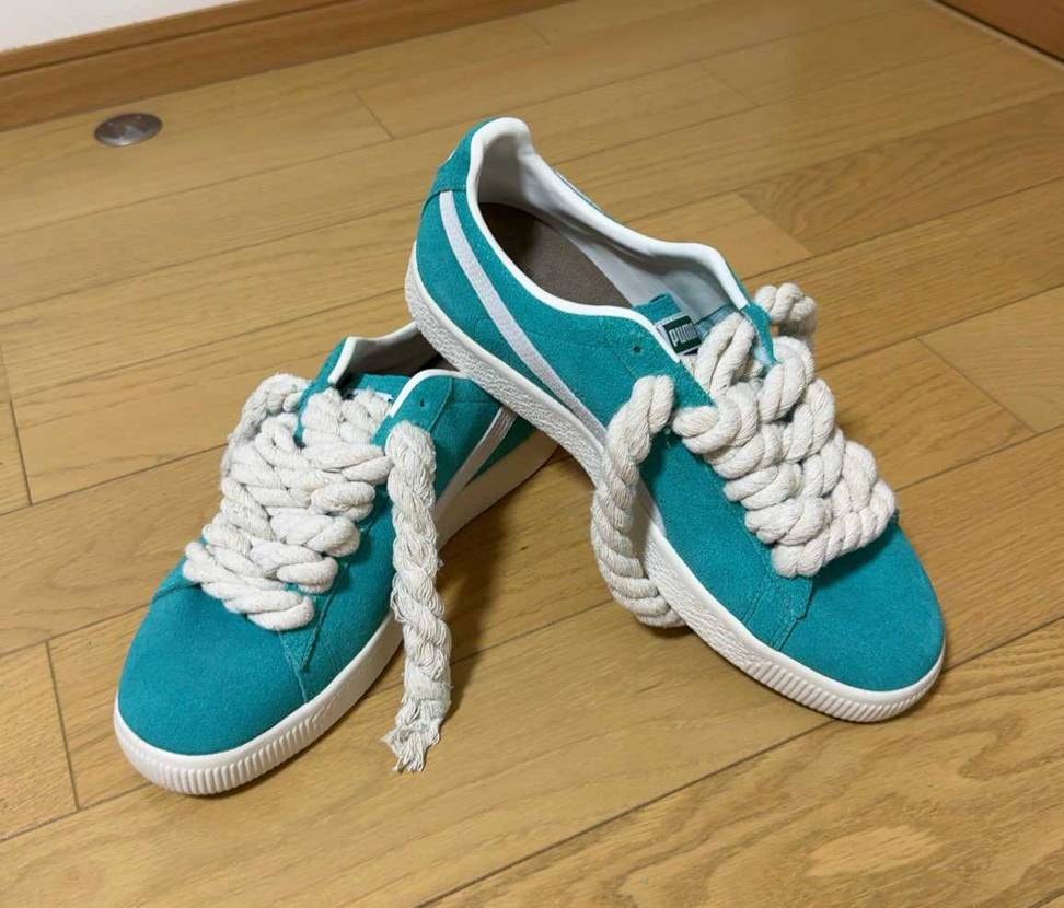 暇つぶしです
・シューレースホールの直径を大きくしてロープ