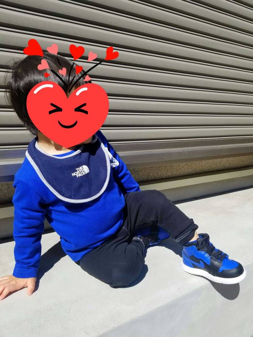晴れたぁ‼️
とりあえず息子のをおろして、記念撮影w
赤子のワンショットって難