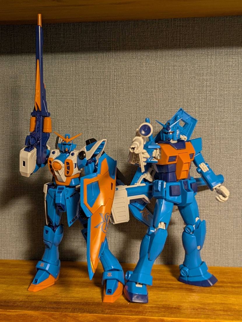 Wガンダムを作成後、なかなかに作れずいたKITHガンダムがよ