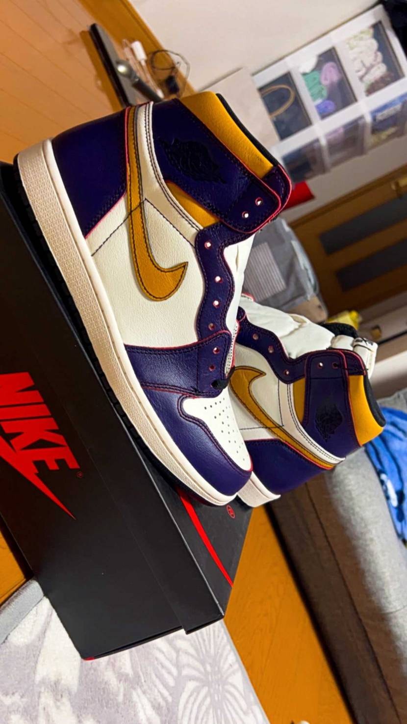 彼女からLa to Chicago誕生日にもらいました！
AJ1で1番好きで1